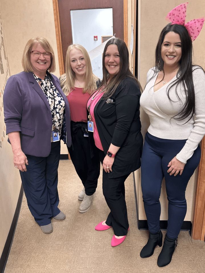 Wearing Pink for Breast Cancer Awareness